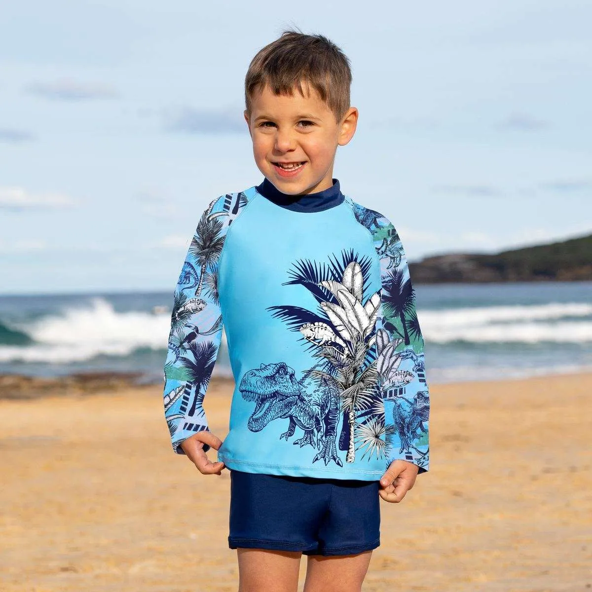 Boys Rashguard Set