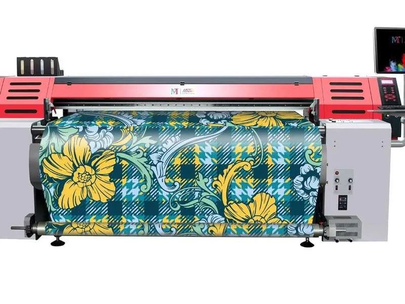 Digital fabric printing machine